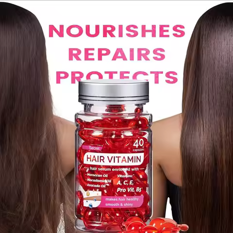 Moroccan Agam Vitamin Oil Hair Care Essence Damaged Nutrition Repair Hair Splitting Improvement Trea