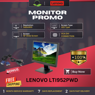 LENOVO LT1952 GRADE A "19" WIDE LED MONITOR REFURBISHED