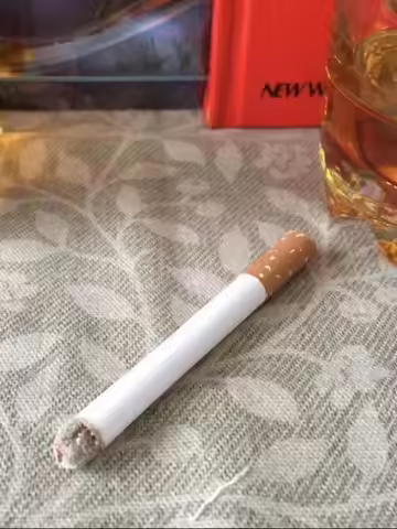 Fake Puff Cigarettes |One Size |White |Puff cigarette,fake puff model smoke lifelike appearance Pran