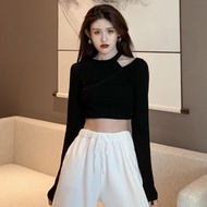 Womens Jazz Dance Outfit Performance Practice Sportswear Set Korean Dance Kpop Top And Pants for Fem