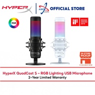 HYPERX QUADCAST S -  RGB LIGHTING USB MICROPHONE (BLACK/GREY [4P5P7AA] / WHITE/GREY [519P0AA] )