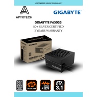 GIGABYTE GP-P650SS ATX 80 Plus Silver Power Supply - [650W POWER SUPPLY]