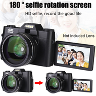 4K Digital Camera Video Vlog Camcorder Portable Handheld 16X Digital Zoom 4800W PX HD NightvisionS Selfie Camera