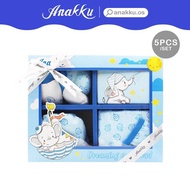 Anakku Gift Set Newborn 5pcs Baby Boy Gift Set / Set Hadiah Bayi Lelaki (0-6 Months)