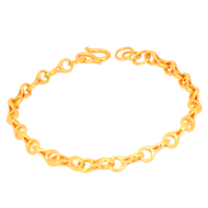 TAKA Jewellery 999 Pure Gold Bracelet Link