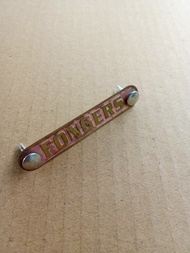 Emblem sadel Fongers rose sepeda onthel