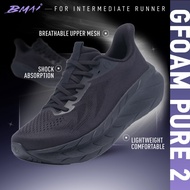 BMAI GFoam Pure 2 Lightweight Shoes for Daily Trainers | Ultra-Lightweight Outsole | Colour of Deep 
