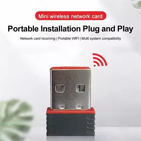 USB WiFi Dongle 150Mbps Wireless Adapter 802.11n/g/b REALTEK 8188 USB2.0 Wifi Receiver LAN+Antenna F