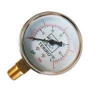TEKIRO PRESSURE GAUGE FOR COMPRESSOR 04 BAR /PRESSURE GAUGE  / TOOLS - ALAT PERKAKAS
