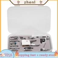 Zhenl Sewing Presser  15Pcs Foot for Brother Janome Singer Multifunctional Machine Accessories Kit