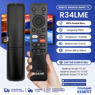 Remote TV Realme Android Smart TV 4K 32" 43" 50" Remot Realme LCD LED