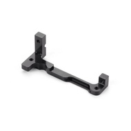 306222 XRAY X4 ALU SERVO MOUNT - BLACK - ONE-PIECE - SWISS 7075 T6