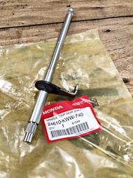 แกนเปลี่ยนเกียร์ เวฟ110i ปี2014-2018 (แท้ศูนย์ฮอนด้า) ราคา/1ชิ้น (24610-KWW-740)