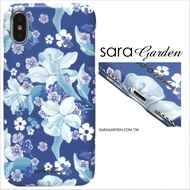 【Sara Garden】客製化 全包覆 硬殼 蘋果 iPhone 6plus 6SPlus i6+ i6s+ 手機殼 保護殼 紫羅蘭碎花