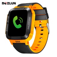 BOZLUN Kids Smartwatch Touch Screen Jam Kids Sos Gps Anti-Lost Kid Tracker Children Y21S Phone Watch Camera