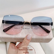 CYMX Rimless Sunglasses 2022  Vintage Fashion Women Shades