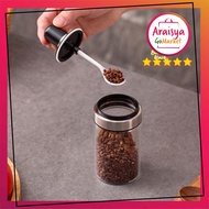 Spoon Kitchen Spice Holder/Glass Kitchen Spice Bottle Storage/Seasoning Pot