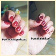Kutek bubuk warna maroon marun maron arab asli sah sholat halal bubuk 3 ML Henna kuku pacar arab ori