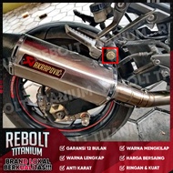 Titanium Bolt Ninja Exhaust Mount Bracket RR Mono Ninja 250 FI Probolt REBOLT Titanium