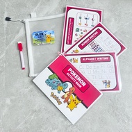 SG CustomMade - 3-4 Year Old cartoon Pokémon Customize Personalize Activity Book | Game Pack | Birth