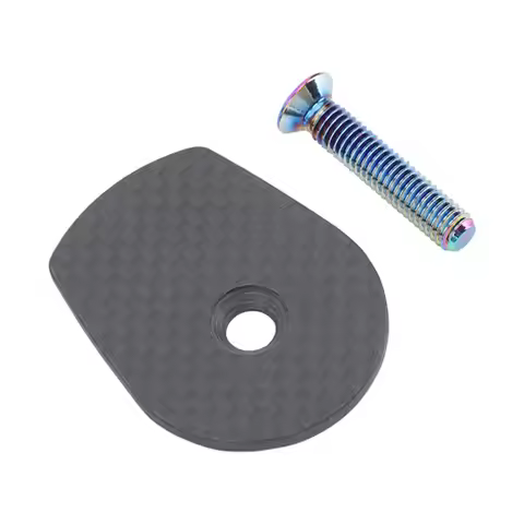 Lightweight Carbon Bicycle Stem Top Cap with Titanium Screw Easy To Install Bike Stem Headset Cover 