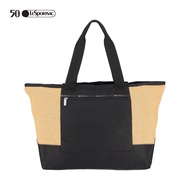 Lesportsac Raffia East/West Tote Bag กระเป๋าสาน กระเป๋าถือ Style 1399