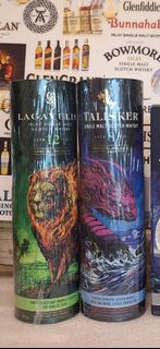 Whisky 2021 , Lagavulin 12 & Talisker 8 cask strength