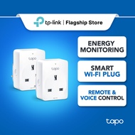 TP-Link Tapo P110(2 pack) Mini Smart Wifi Socket&Plug (Support Energy Monitoring, Remote/Voice contr