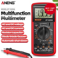ANENG DT9205A Digital Multimeter with AC/DC Transistor Testing, Auto Range, and NCV Functionality
