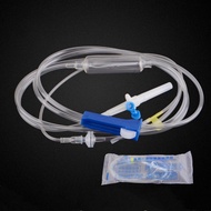 10pcs Disposable Sterile Luer Lock Infusion Set with Needle IV Giving Drip for Pet Hospital Clin