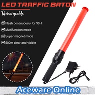 54cm Baton Light Traffic Baton Light Rechargeable Security Baton Led Traffic Baton Safety Baton Lamp