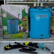TANGKI SPRAYER ELEKTRIK IMISA ORIGINAL / KNAPSACK  BATTERY SPRAYER  ELEKTRIK / POMPA SPRAYER 14 LITE