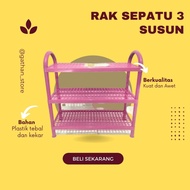 3-Tier Shoe Rack, 3-Tier Shoe Rack, VINCO