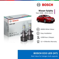 BOSCH ECO LED H7 Halogen Headlight Retrofit Bulb for Nissan Sylphy (G11) 2nd Gen Year 2008 - 2014