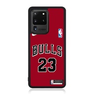 Samsung Note 20 10 9 8 7 Plus ultra Lite TPU Softcase NBA Bulls Case