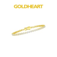 Goldheart Star Promise Lab-Grown Diamond Gold Tennis Bracelet