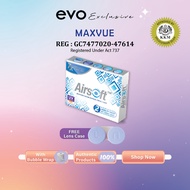 MAXVUE Airsoft SILICONE HYDROGEL CONTACT LENSES (2 pcs) + FREE Lens Case