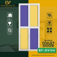 Aluminium Bi-fold Toilet Door Design BF-DV144 | BiFold Toilet Door Specialist Shop in Singapore