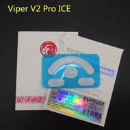[Lao 6' s mouse pad]เท้าสเกตเมาส์รุ่นสำหรับเล่นเกมเสือ,สำหรับ Razer Viper/viper Ultime/viper Mini V2 Pro White Glides จำนวน1แพ็ก