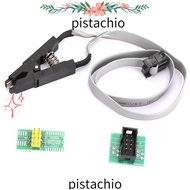 PISTACHIO Flash Chip IC Test Clip Adapter, with 2 Adapter Board SOIC / SOP Pin SOIC8 SOP8 Flash Chip