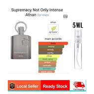 AFNAN SUPREMACY NOT ONLY INTENSE EDP ( Tester 5ml )