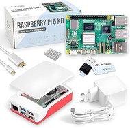 db-tronic Raspberry Pi 5 4 GB Starter Set, 64 GB Edition, Power Supply 27 W, Housing with Fan, 4K Mi