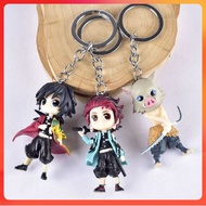 DEMON SLAYER KEYCHAIN DEMON SLAYER ANIME KEYCHAIN FEMON SLAYER 3D 日本动画片