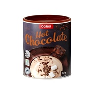 (EXP: 07/2026) COLES Drinking Hot Chocolate (400g) Australia Hot Cocoa / Minuman Coklat (澳洲罐装热可可)