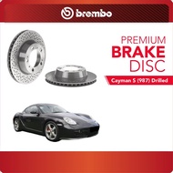BREMBO Rear Discs (2pcs) - Porsche Cayman S 2010 (987)