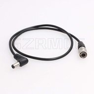 DC 5.5X 2.5mm to Hirose 4 pin Male Power Cable for Sound Devices 688 644 633,Recorder Zoom F4 F8 (St