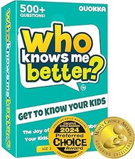 Who Knows Me Better? | Kids & Family Card Quiz Game | Fun & Educational Questions for Children & Fam
