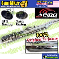 APIDO Modenas Kriss110 STD Racing / Open Silencer Exhaust Pipe Modenas 25mm Standard Ekzos Maniful K
