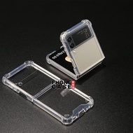 SAMSUNG Z FLIP 6 CASE CLEAR AIRBAG ANTI CRACK CASE CLEAR SAMSUNG Z FLIP 6