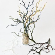 HIJAU Artificial Twigs Photo Props Flower Decoration Home Display Decoration - Green